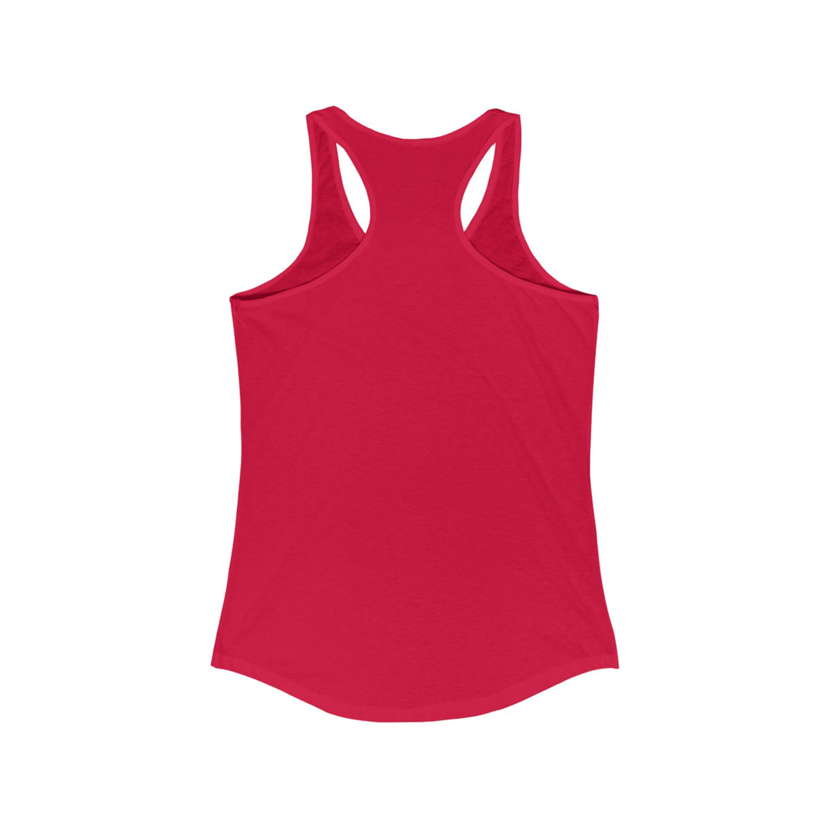 You Act With Your Soul racerback tank back view — Le Van Kamp Studio