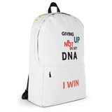 ACTOR Backpack all-over print side view — Le Van Kamp Studio