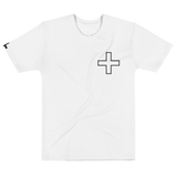 Camiseta de Algodón de Cuello Redondo para Hombre — Para los Que Se Presentan