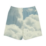 Enter into Creator Mode In The Zone Series Part IV cloud print long shorts back — Le Van Kamp Studio