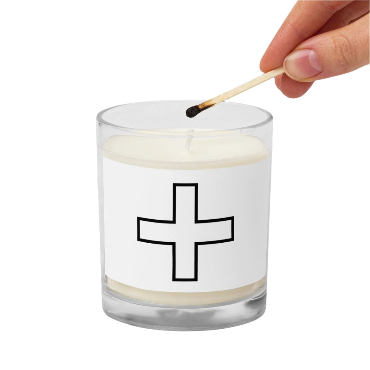 Blessing from God candle detail — Le Van Kamp Studio