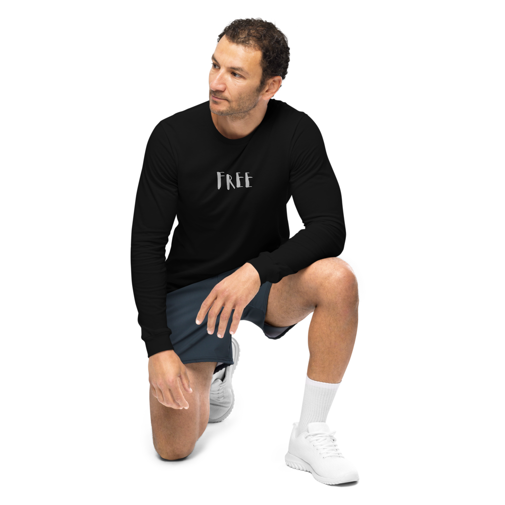 I Am Free from All Your Projections long sleeve tee front — Le Van Kamp Studio