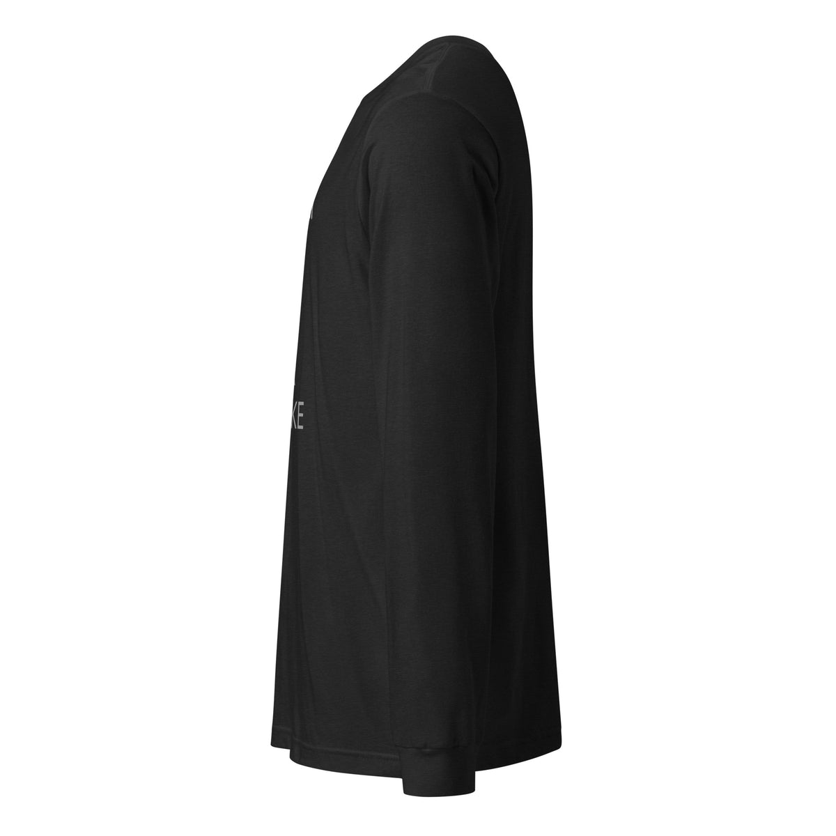 Jeg Stolede På Dig unisex long sleeve tee black left front — Le Van Kamp Studio