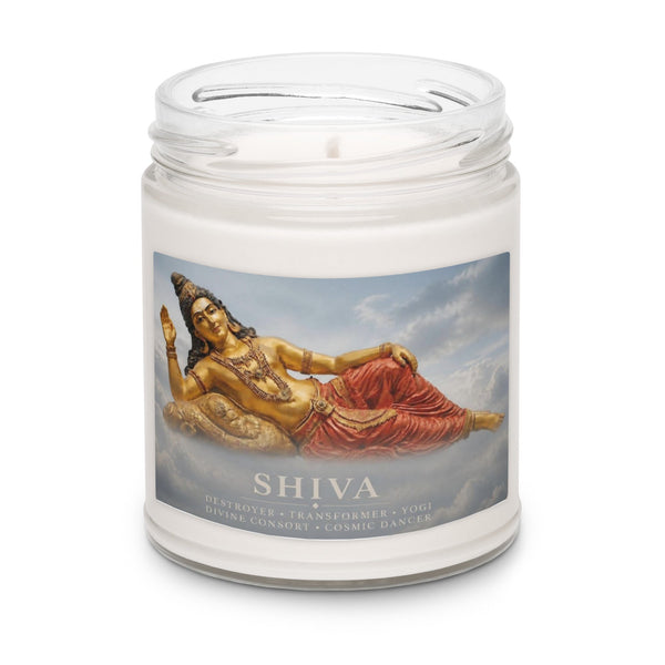 Shiva Goddess Cinnamon Vanilla Soy Candle — 9 oz, hand-poured by Le Van Kamp Studio