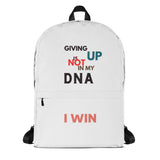 ACTOR Backpack white front — Le Van Kamp Studio