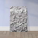 Spasimo — Greek Good Luck Wall Art, Brushed Aluminium