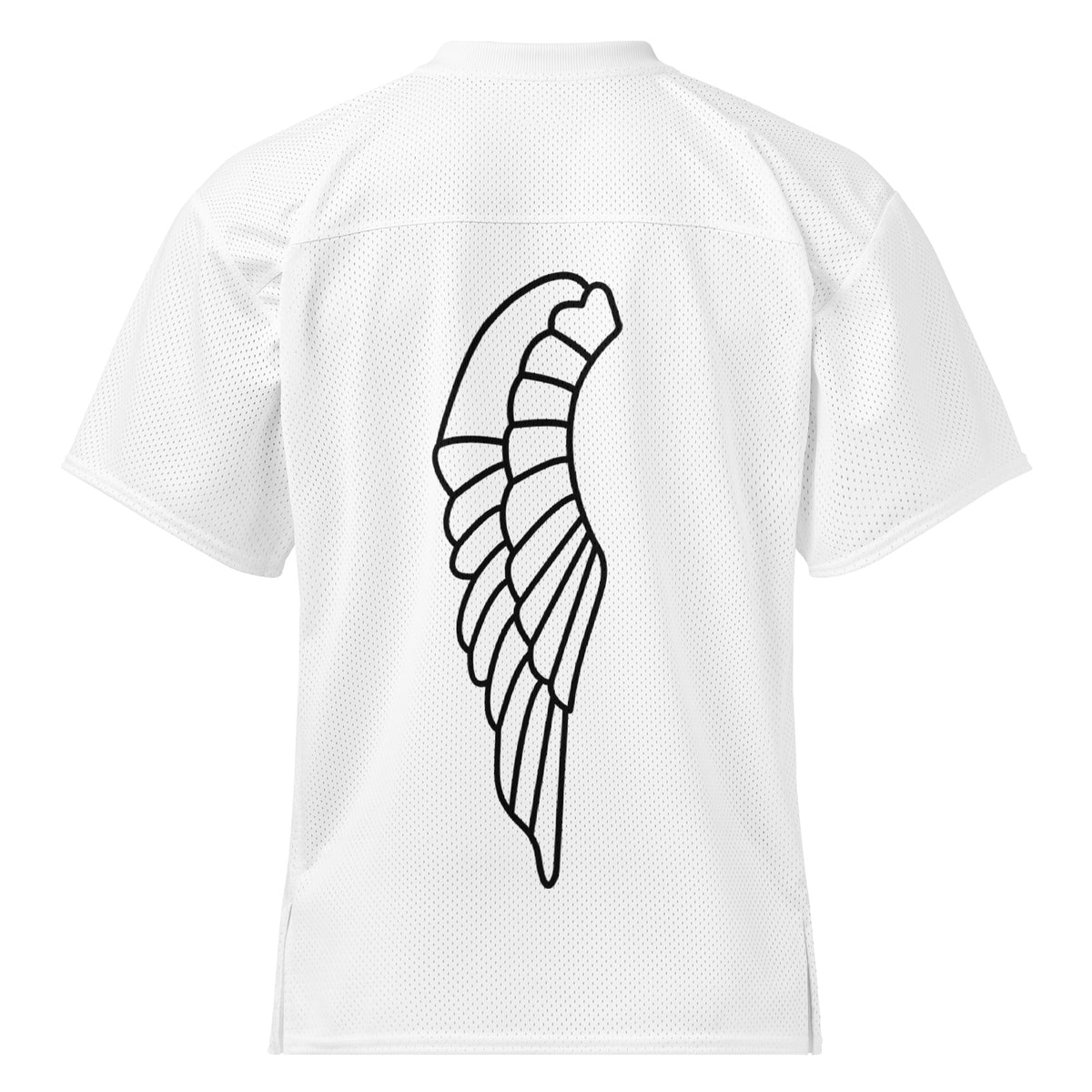 Alien Signal Football Jersey white back — Le Van Kamp Studio