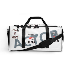 ACTOR Duffle Bag classic all-over print front — Le Van Kamp Studio