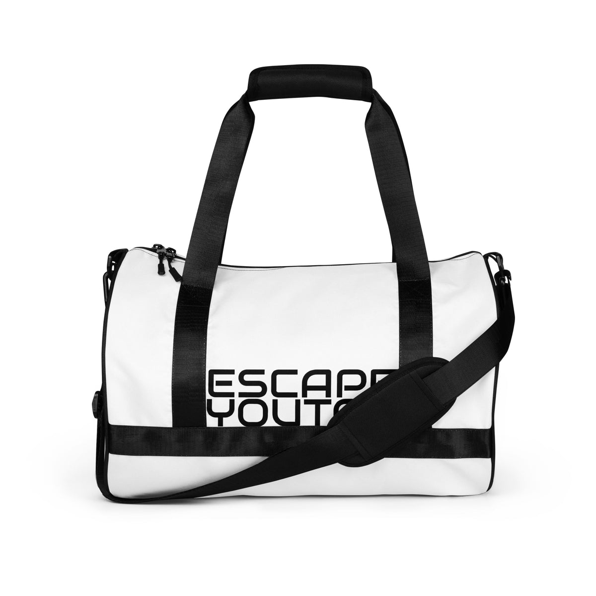 Escape You And You Too gym bag front — Le Van Kamp Studio