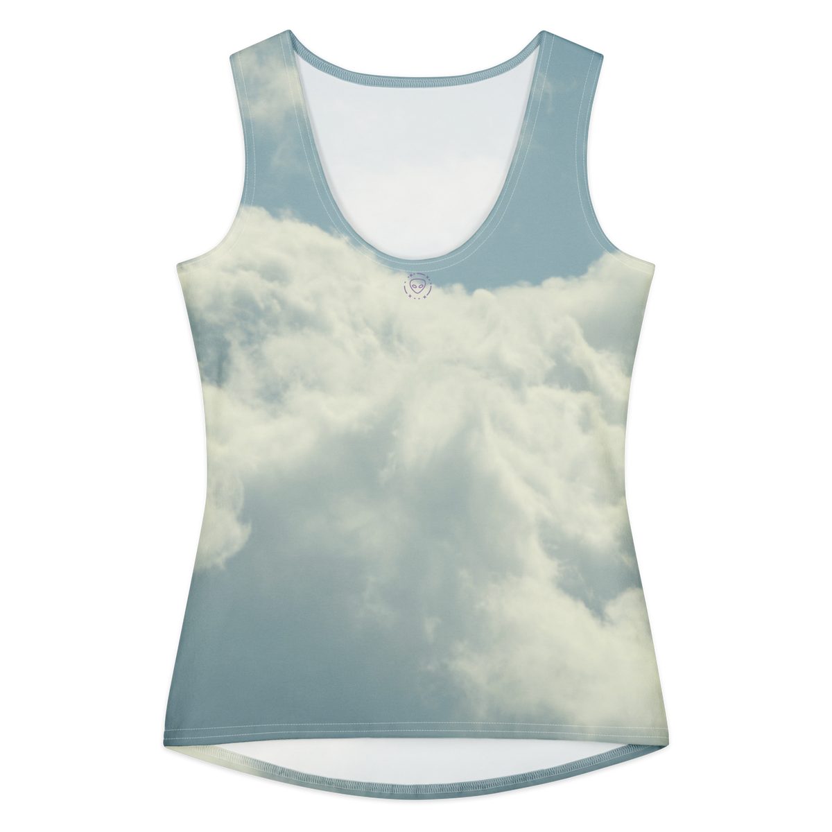 In The Zone II women's cotton tank top front — Le Van Kamp Studio
