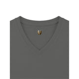 I Am Revolution — Detail -unisex  V-neck short sleeve tee by m.v.k | Le Van Kamp Studio