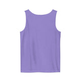 in-alignment-buddha-chakra-tank-top-lavender-back view