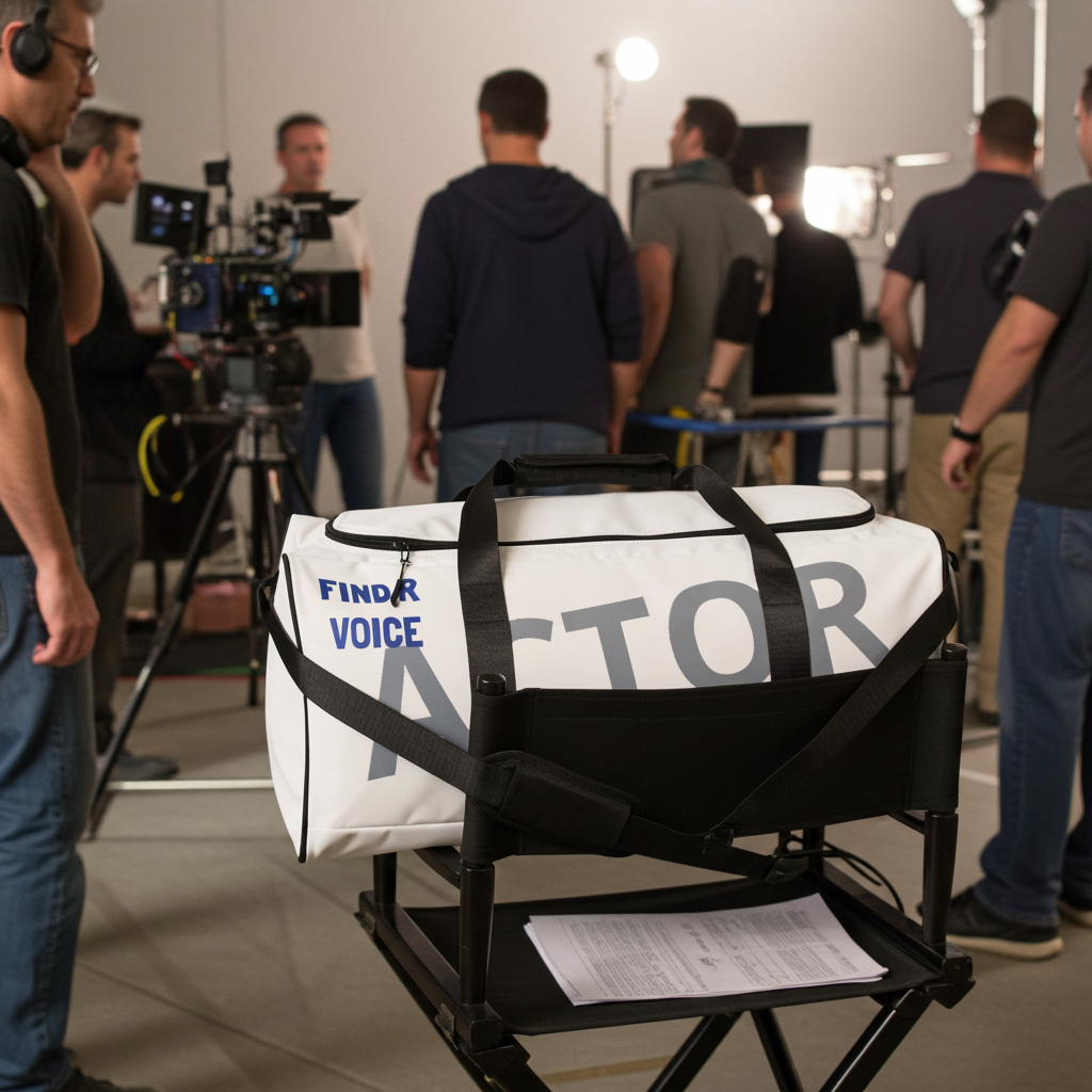 ACTOR UNIVERSE Duffle Bag close-up — Le Van Kamp Studio